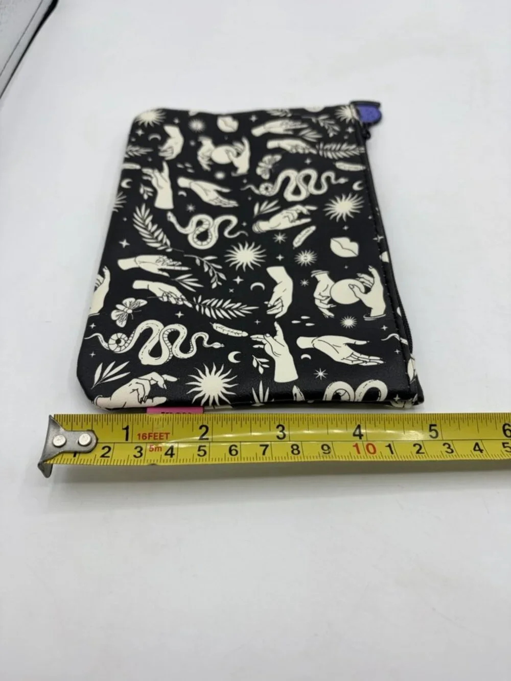 IPSY Halloween 2024 Celestial Witchy Makeup Bag Snakes Crystal Balls Empty